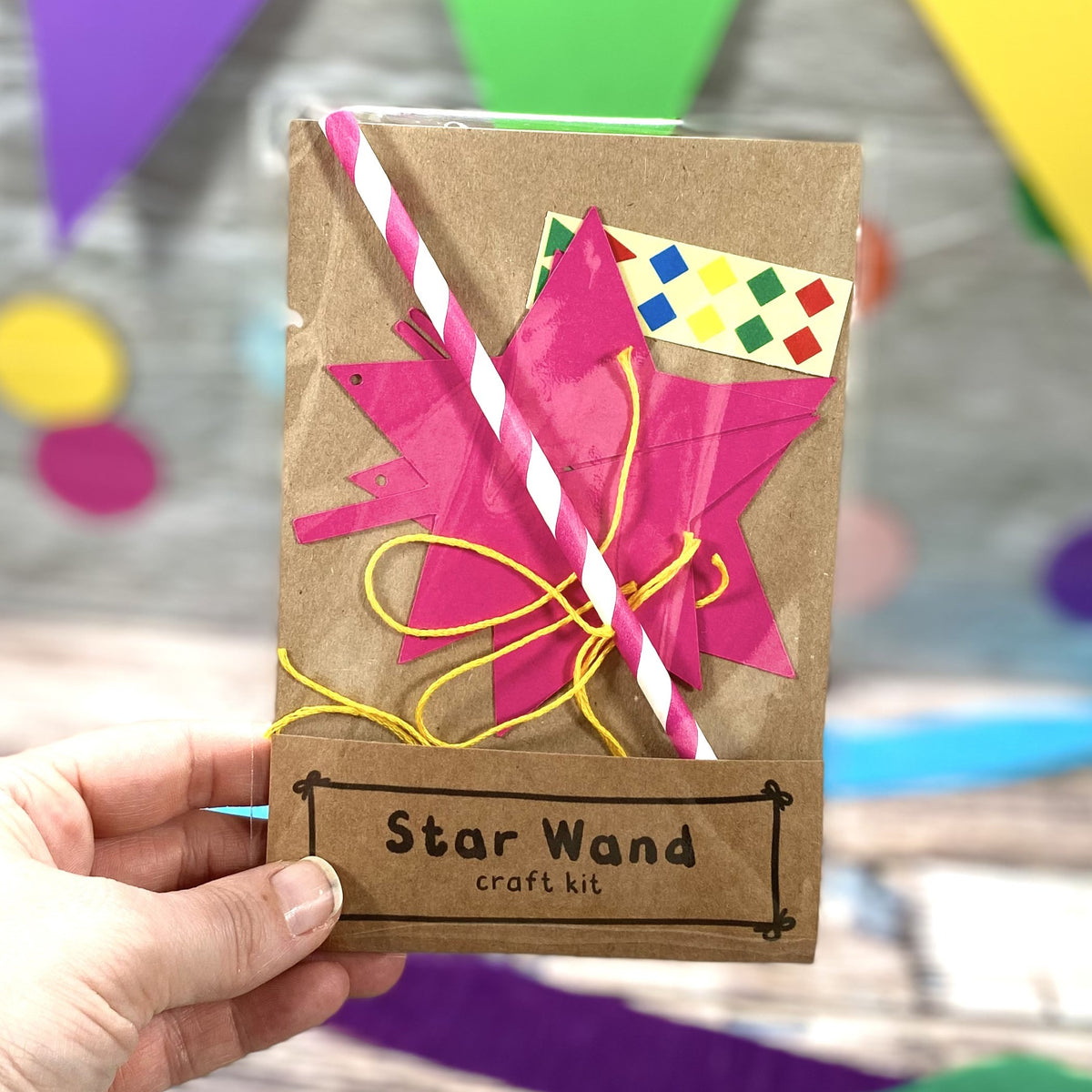 Eco friendly Make a star wand kit Red Beau
