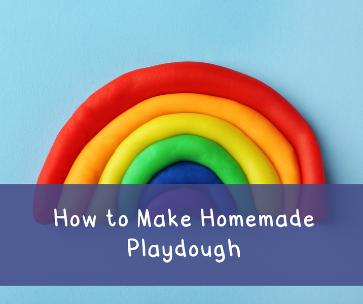 Homemade Playdough - Rainy Day Play