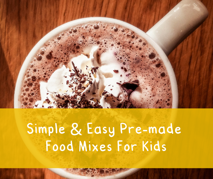 Simple, easy pre-made food mixes for kids.
