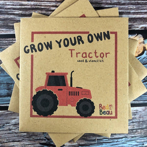 Tractor party favour, no plastic