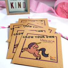 Load image into Gallery viewer, Unicorn seed and stencil party bag filler