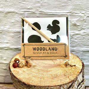 Woodland themed eco friendly party bag filler