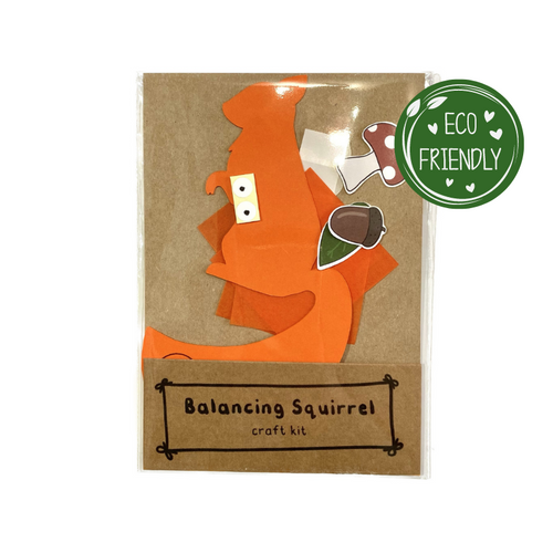 balancing squirrel eco friendly woodland party favour