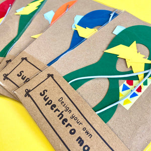 eco friendly superhero party bag favours