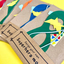 Load image into Gallery viewer, Make a superhero mask party bag craft x 5