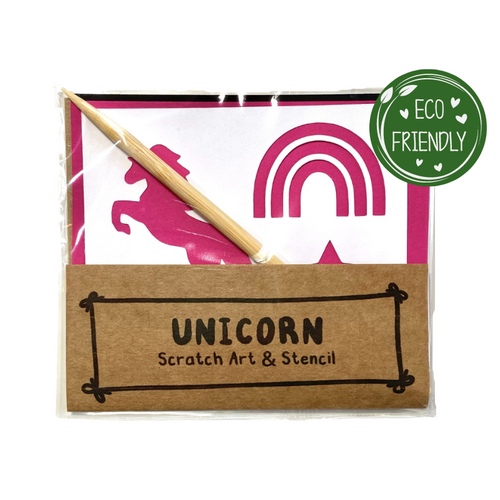 eco friendly unicorn party bag theme