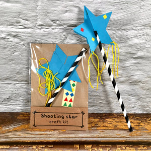 shooting star stargazing party craft