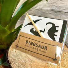 Load image into Gallery viewer, Dinosaur paper party bag toy with no plastic tat