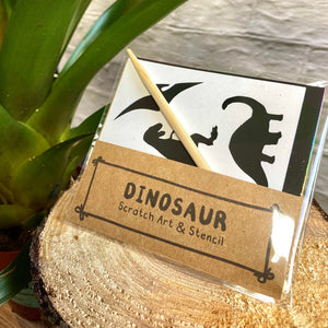 Dinosaur compostable party gift