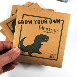 Dinosaur party bag filler eco friendly