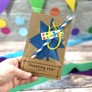 shooting star space party plastic free party bag filler