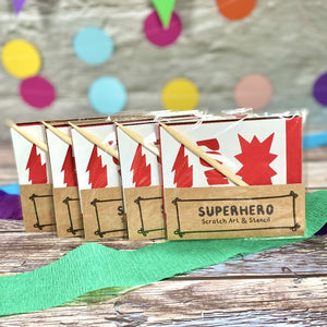 eco friendly paper party bag fillers superhero