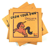 Load image into Gallery viewer, Packs of unicorn plastic free kids party favours