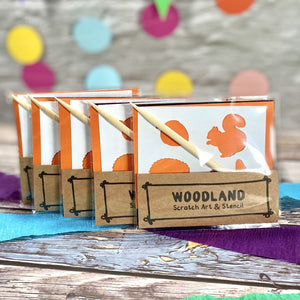 eco friendly party bag filler red squirrel woodland theme